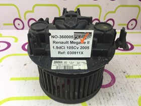 Motor de Chauffage  Renault Megane II 1.9 101Cv de 2005 - Ref OEM :  030911X